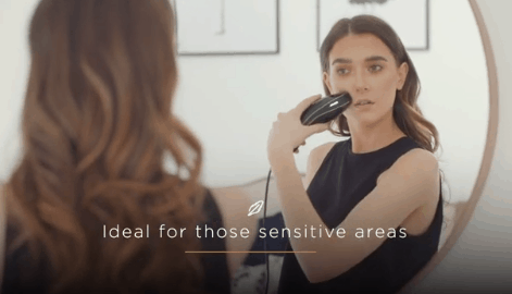 Upper lip hair removal with SmoothSkin Pure