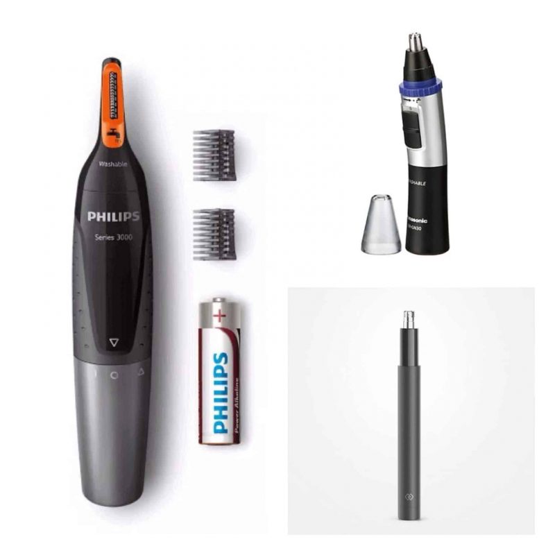 Different types of nose trimmers