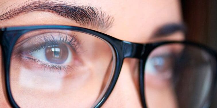 Wear glasses to protect your eyes